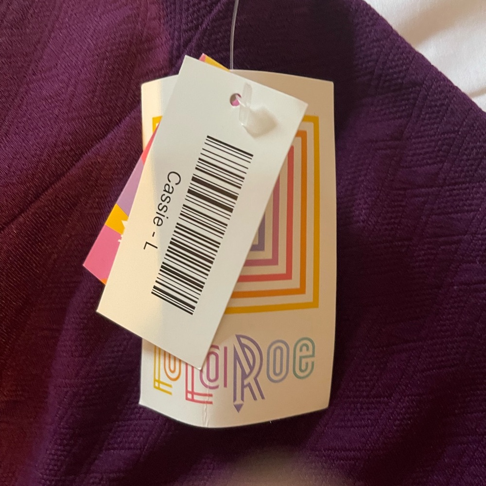 Lularoe skirt purple never worn